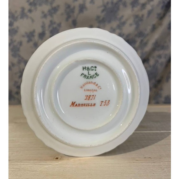 Antique Haviland Limoges Egg Cup Circa 1880s RARE - Picture 6 of 7